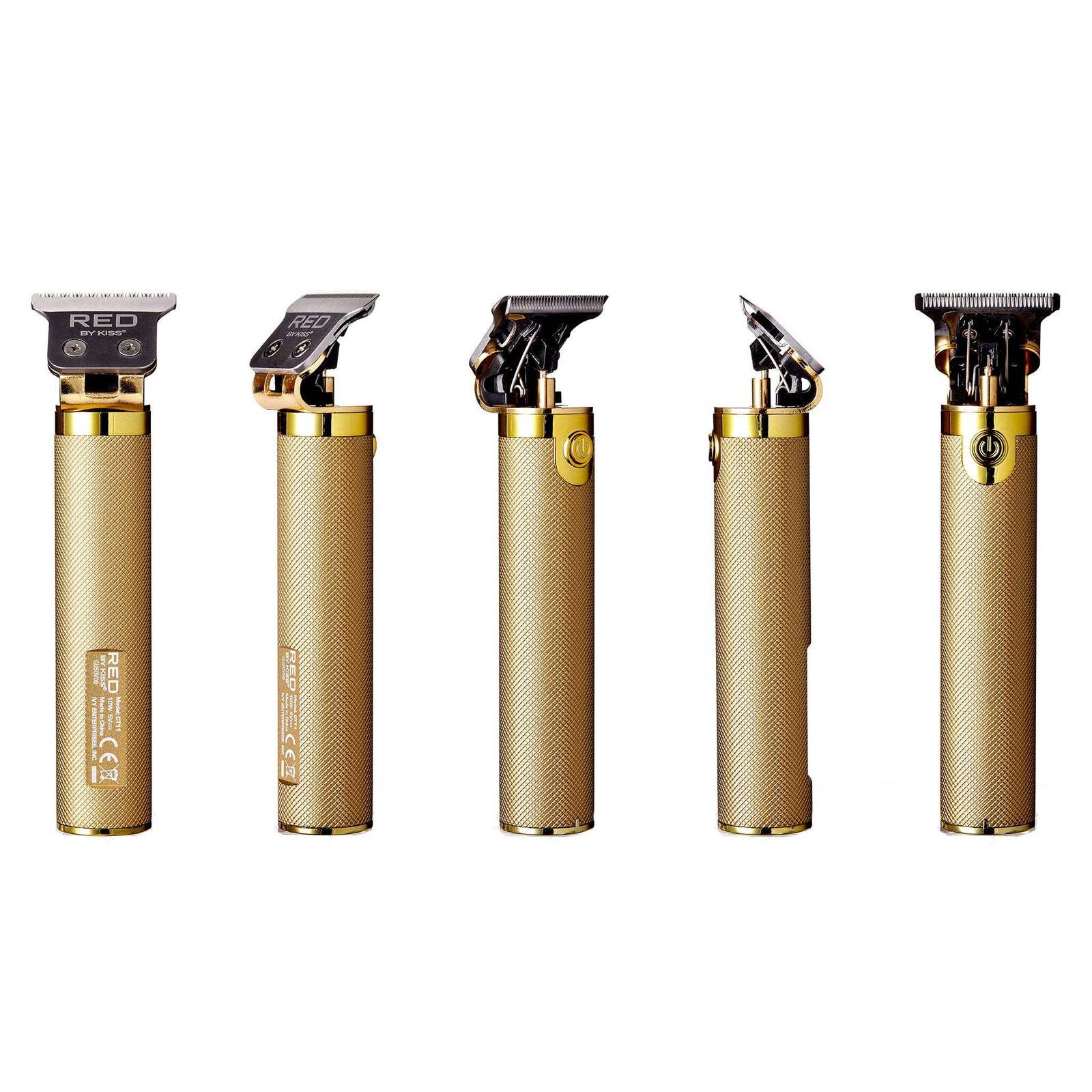 Red By Kiss Cordless Precision Blade Trimmer Gold - Image 3