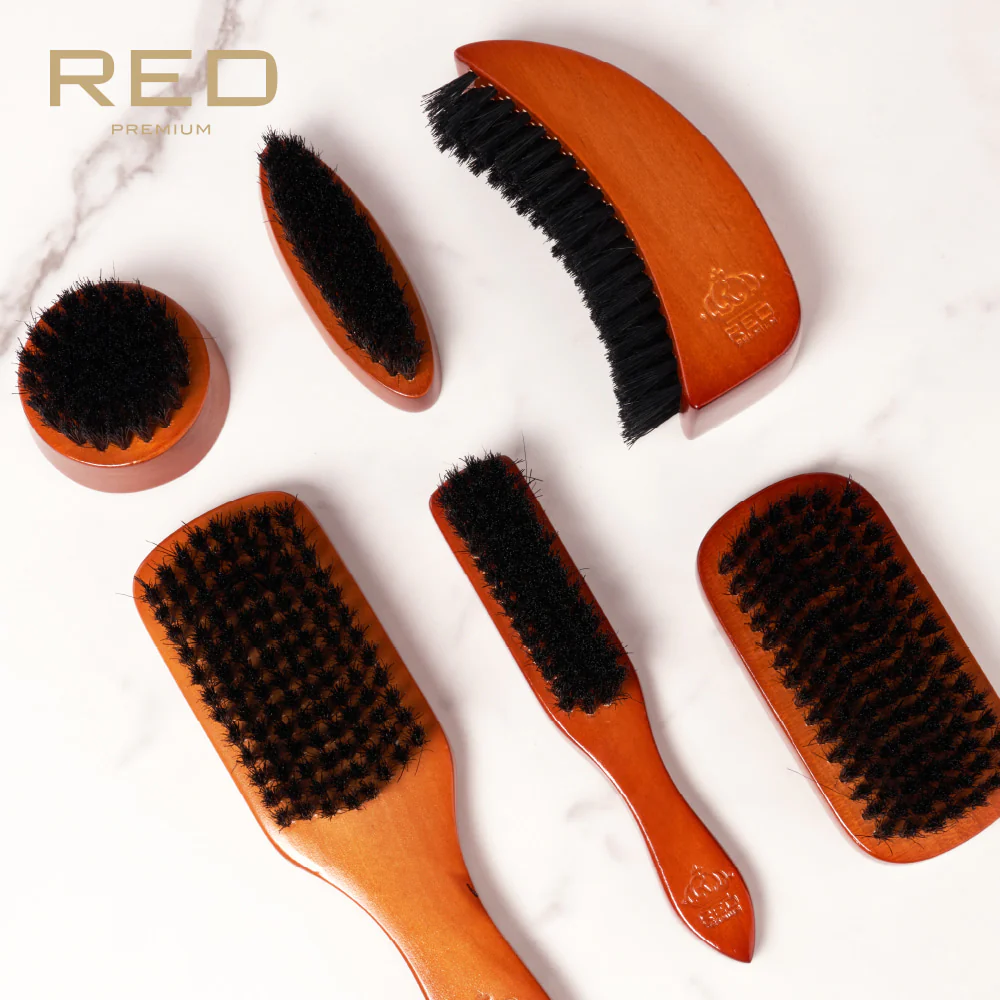 Red By Kiss Premium Beard Medium Soft Round Mini Brush - Image 2