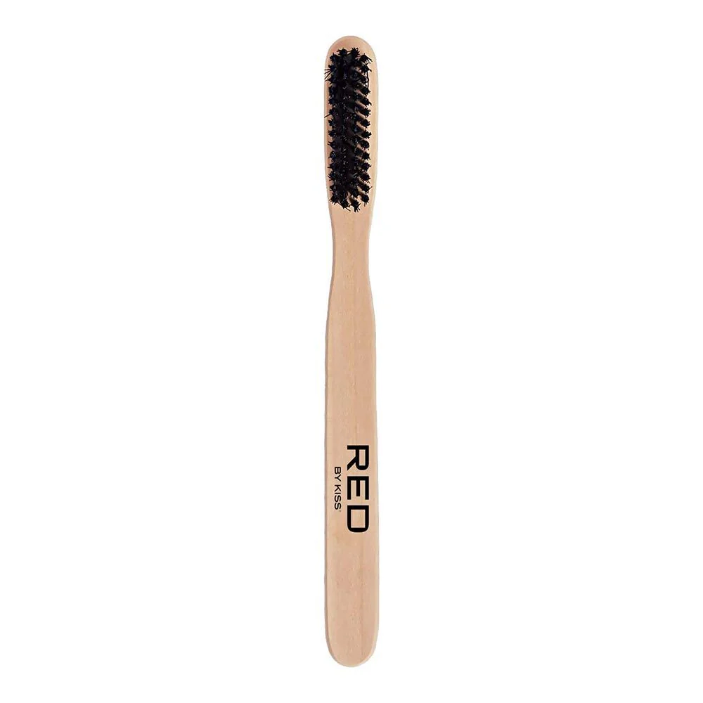 Red By Kiss Professional  HARD SAMILL  Edge Boar Brush - Image 2