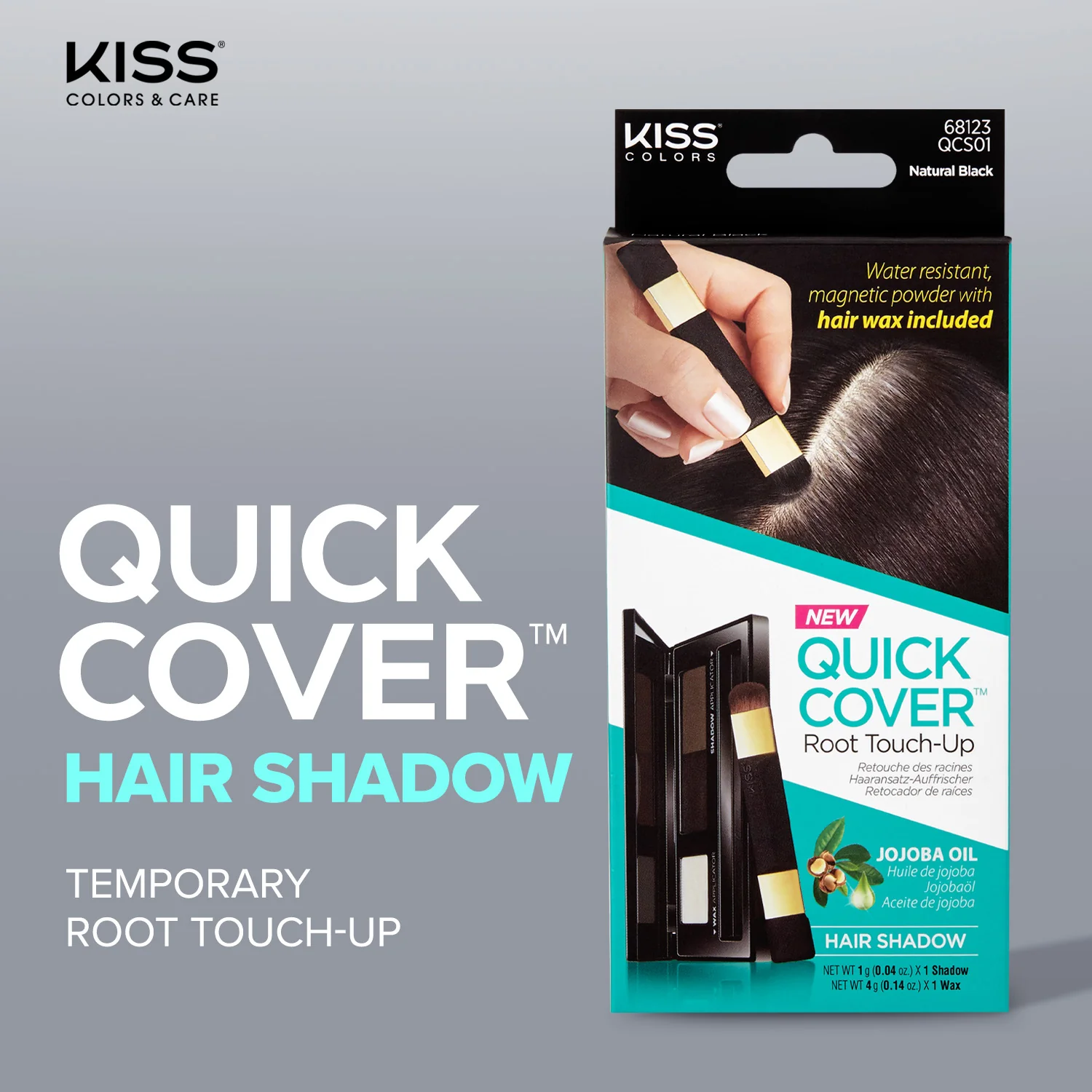 RED BY KISS Quick Cover Root Touch-Up Hair Shadow - Image 3