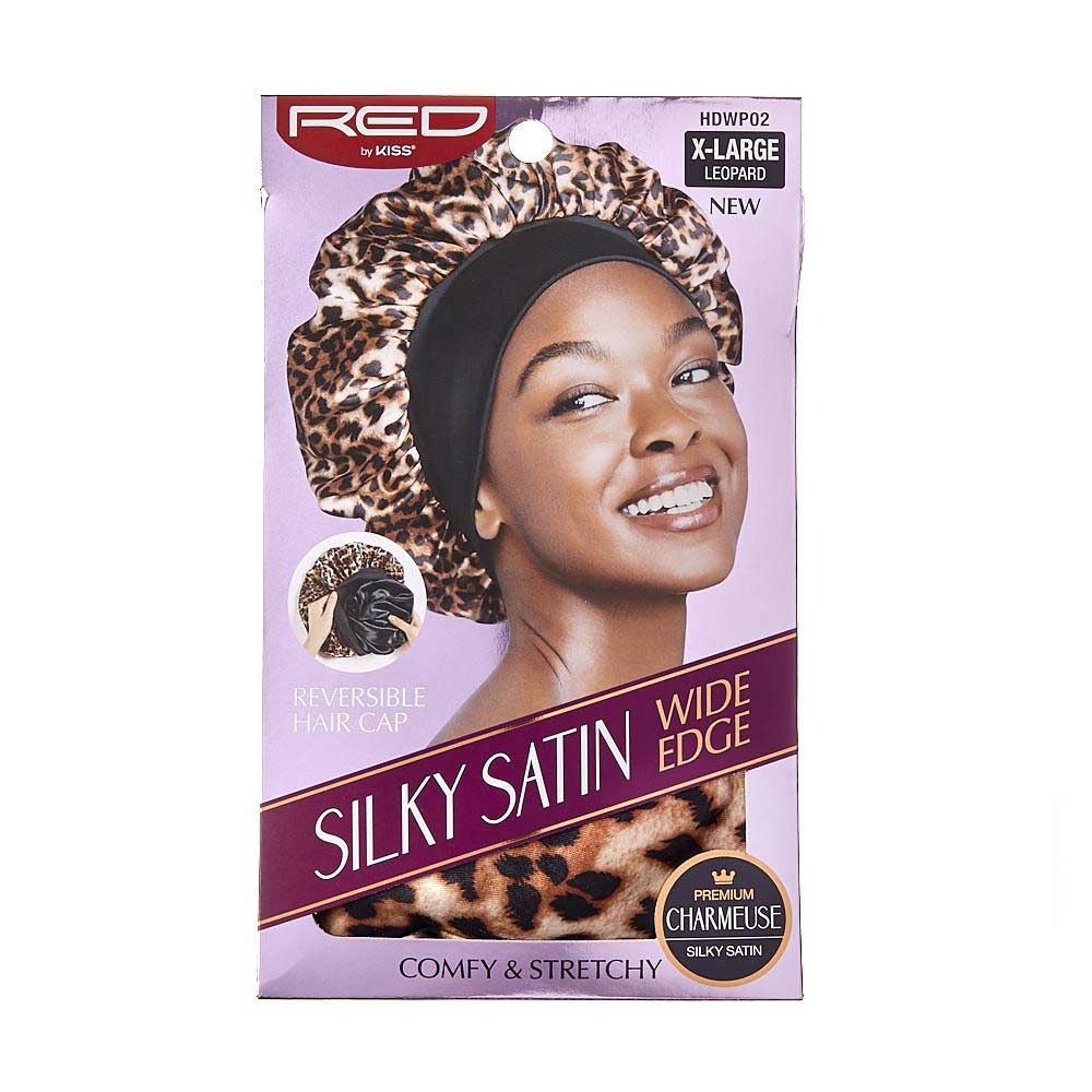 Red By Kiss Reversible Silky Satin Hair Cap - Image 4