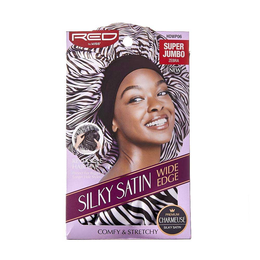 Red By Kiss Reversible Silky Satin Hair Cap - Image 8