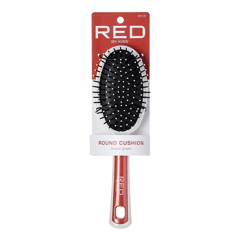 Red By Kiss Round Cushion Brush Ideal for Lifting or Fluffing to Add Volume