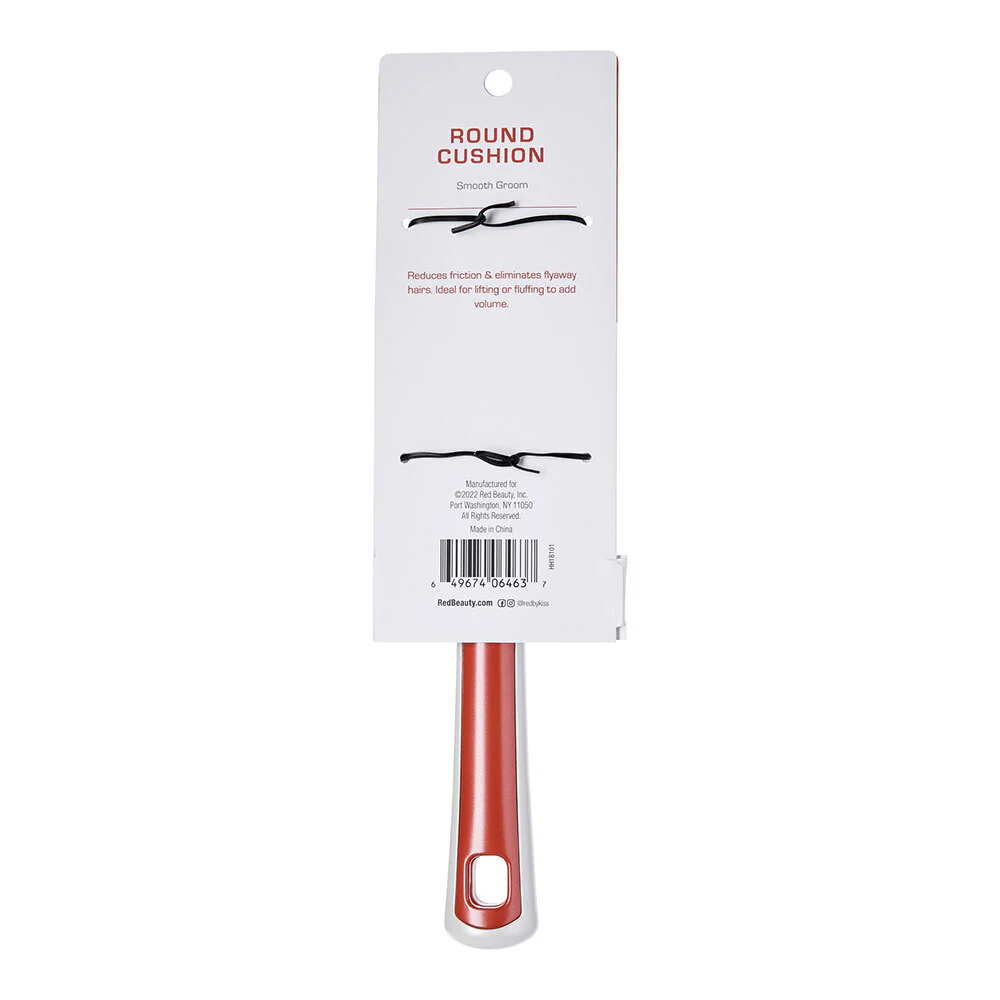 Red By Kiss Round Cushion Brush Ideal for Lifting or Fluffing to Add Volume - Image 4
