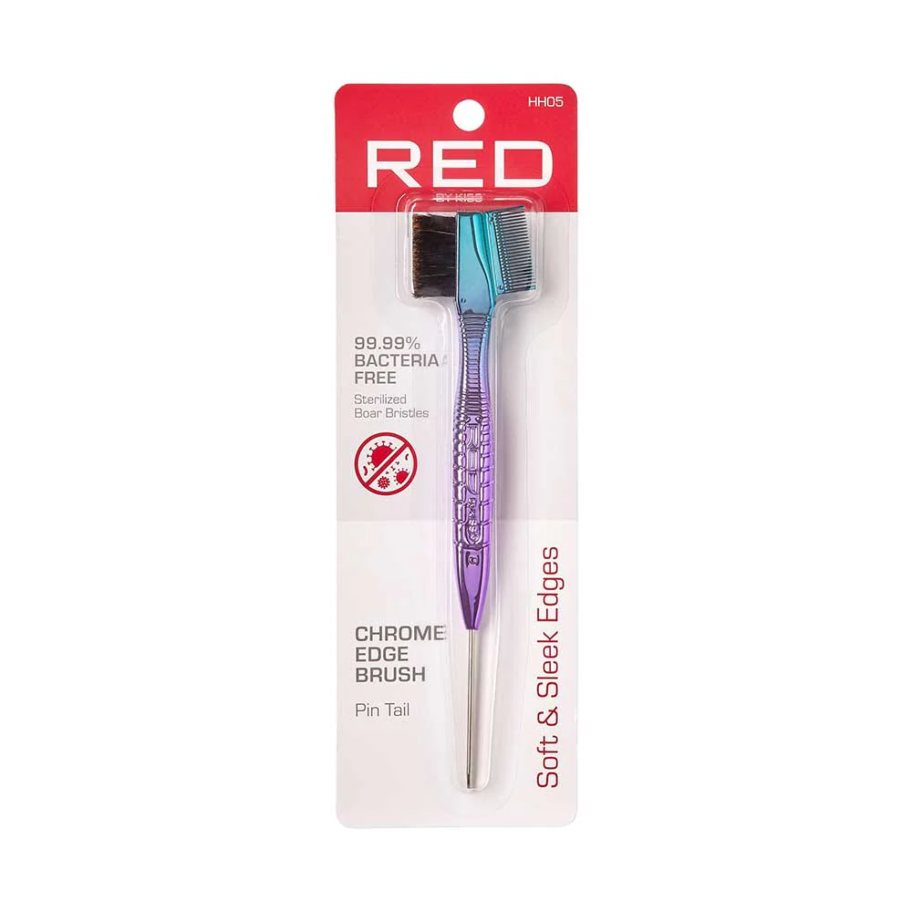 Red By Kiss soft & sleek Ombre Chrome Edge Brush - Image 2