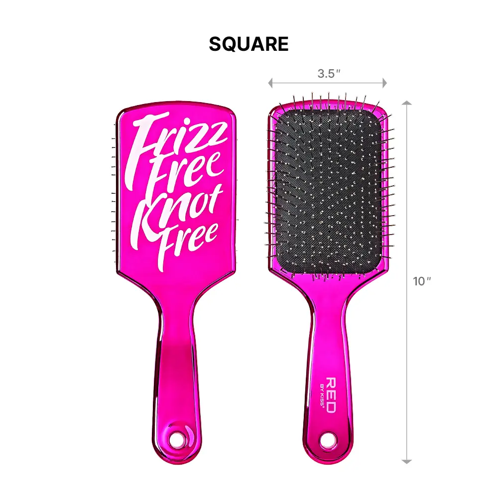 Red By Kiss Square Wig Brush - Image 4