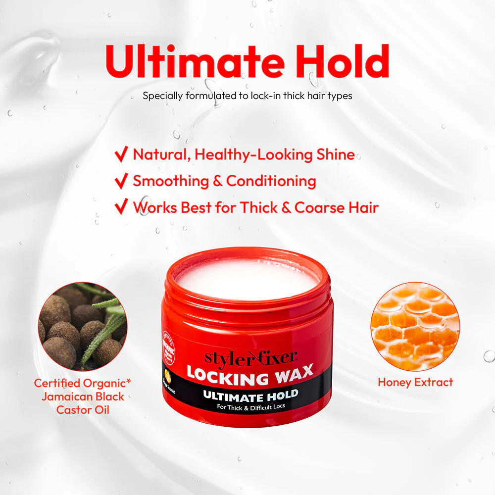 Red By Kiss Styler Fixer Ultimate Hold Locking Wax - Image 3