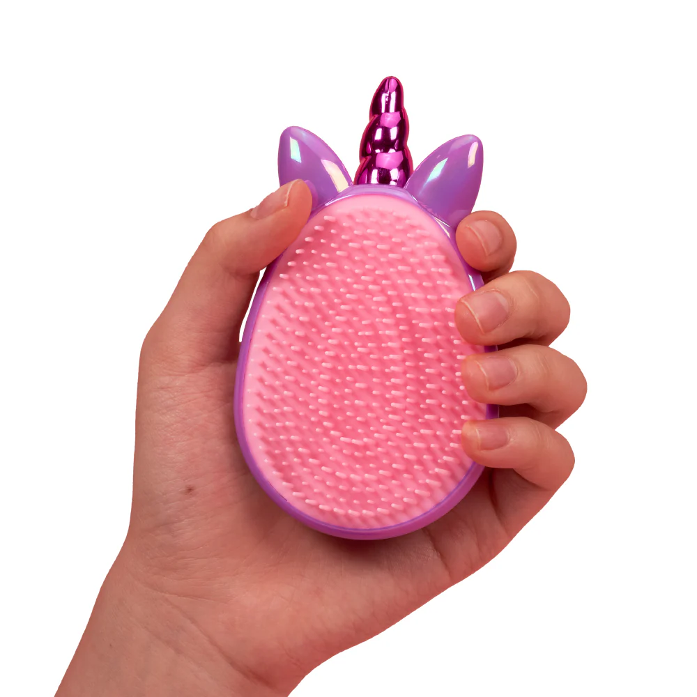Red By Kiss Unicorn Detangling Brush Purple - Image 4