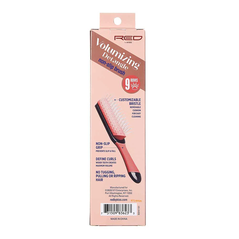 Red By Kiss 9 Rows Volumizing Detangle Brush - Image 4