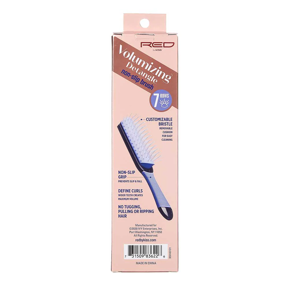 Red By Kiss 7 Rows  Volumizing Detangle Brush - Image 5