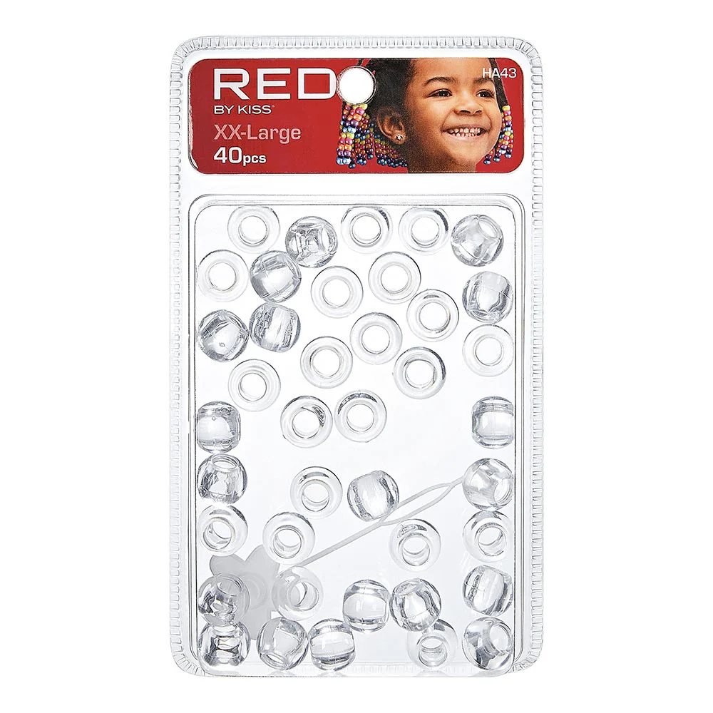 Red By Kiss XX-Large Hair Beads (40pcs) - Image 4