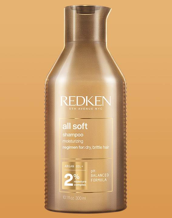 Redken All Soft Moisturising Shampoo 300ml - Image 3