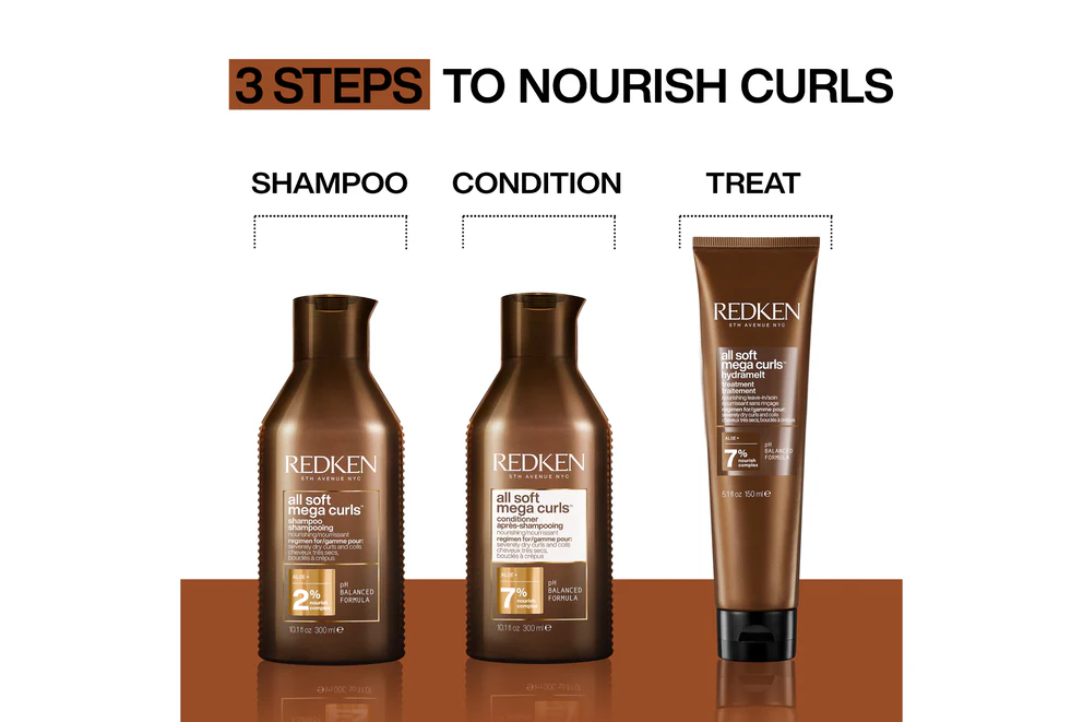 Redken All Soft Mega Curls HydraMelt Leave-In Conditioner 150ml - Image 7
