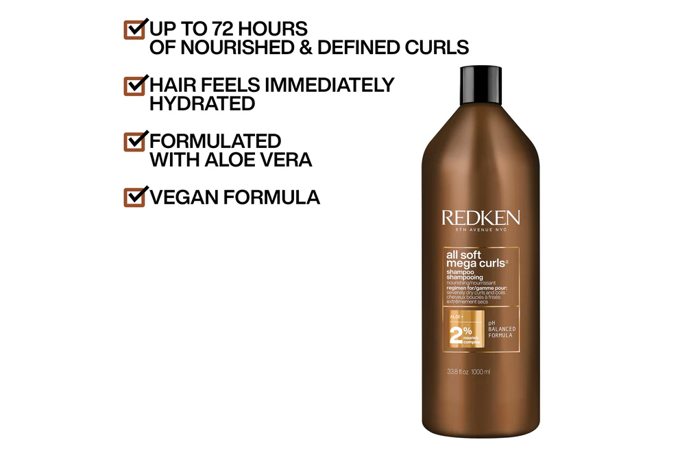 Redken All Soft Mega Curls Shampoo - Image 9