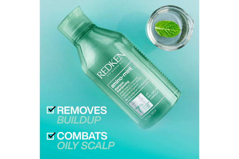 Redken Amino Mint Scalp Shampoo - Image 3