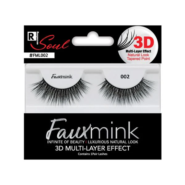 RESPONSE 3D FAUX MINK EYELASH - #FML002 - Image 2