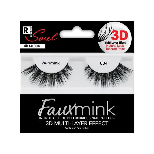RESPONSE 3D FAUX MINK EYELASH - #FML004 - Image 2