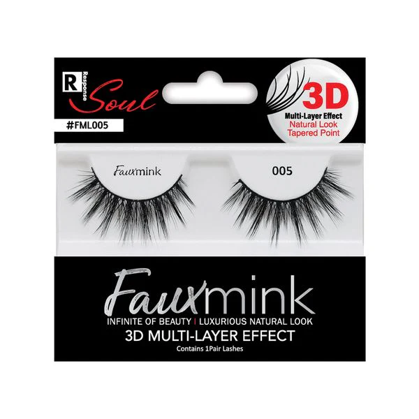 RESPONSE 3D FAUX MINK EYELASH - #FML005 - Image 2