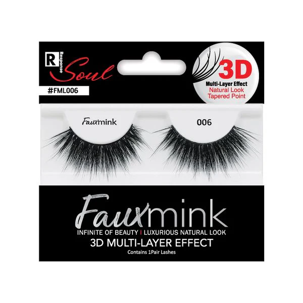 RESPONSE 3D FAUX MINK EYELASH - #FML006 - Image 2