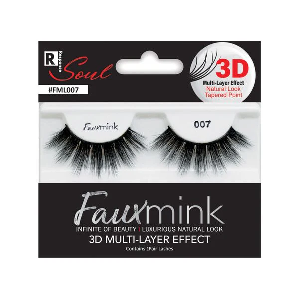 RESPONSE 3D FAUX MINK EYELASH - #FML007 - Image 2