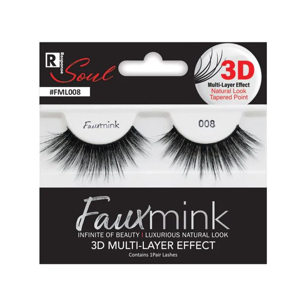 RESPONSE 3D FAUX MINK EYELASH - #FML008 - Image 2