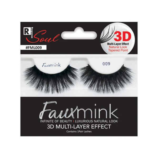 RESPONSE 3D FAUX MINK EYELASH - #FML009 - Image 2