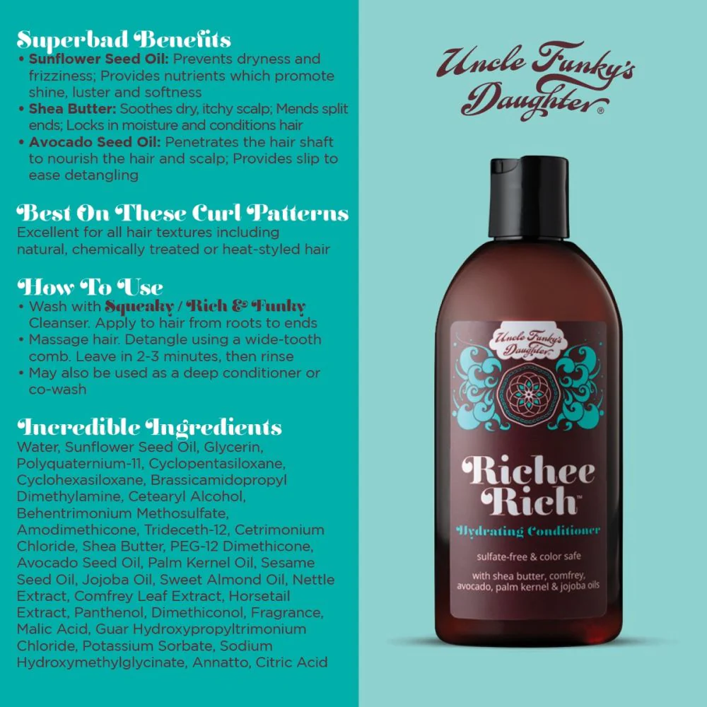 Uncle Funky’s Daughter Richee Rich Hydrating Conditioner - Image 3