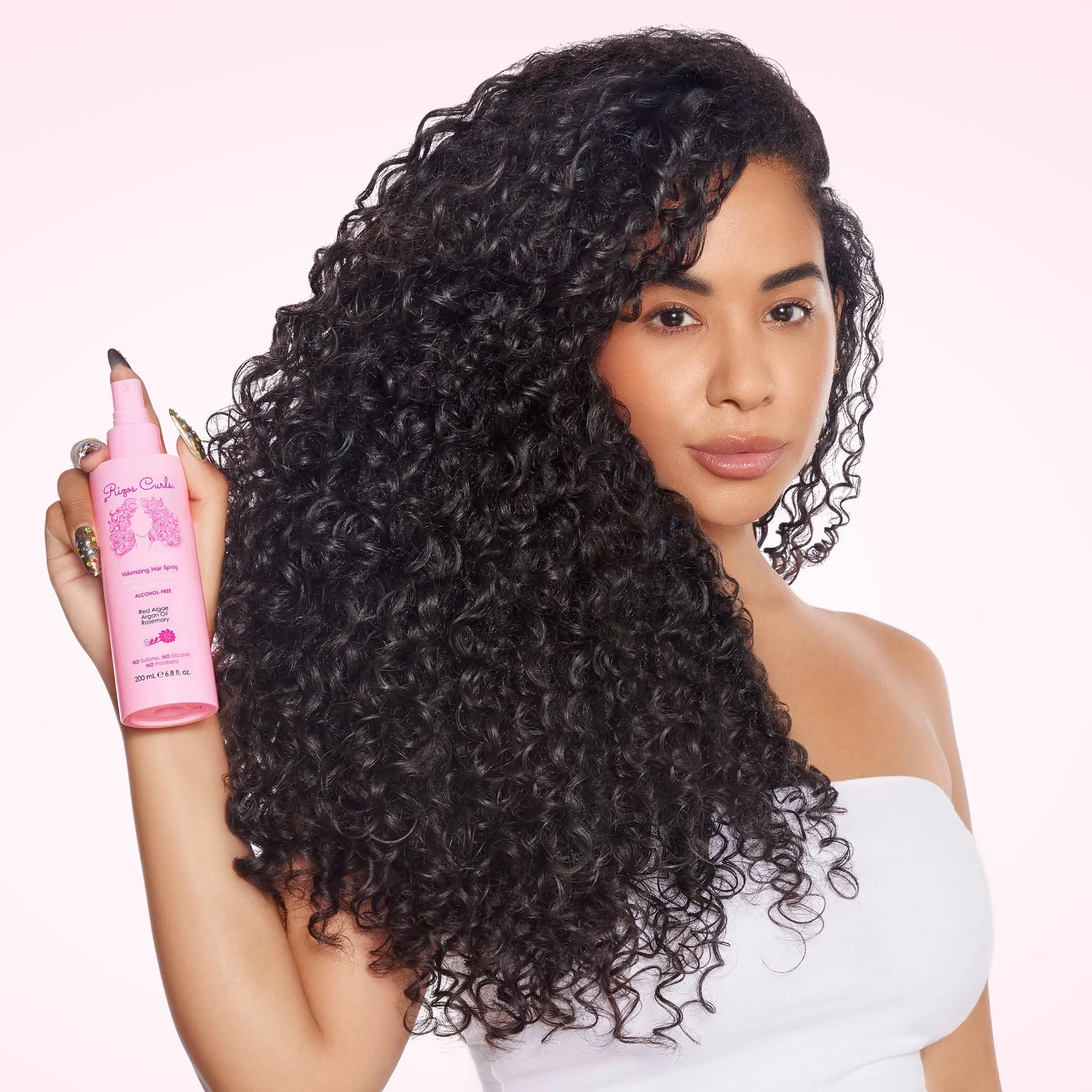 Rizos Curls Alcohol-Free Hair Spray for Hold 200ml - Image 4