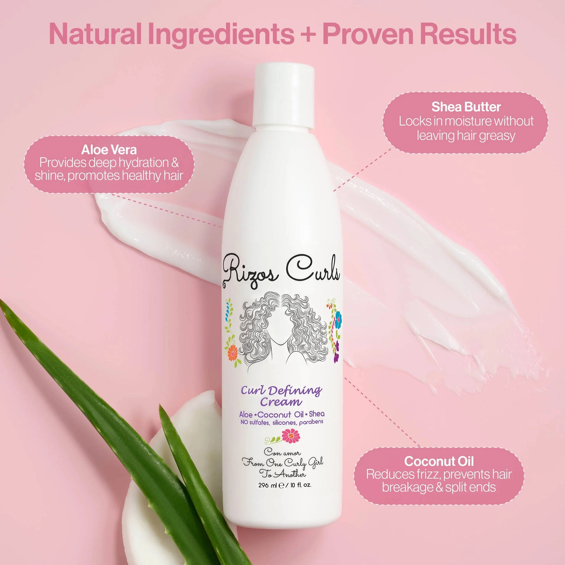 Rizos CurlsCurl Defining Cream 296ml - Image 3