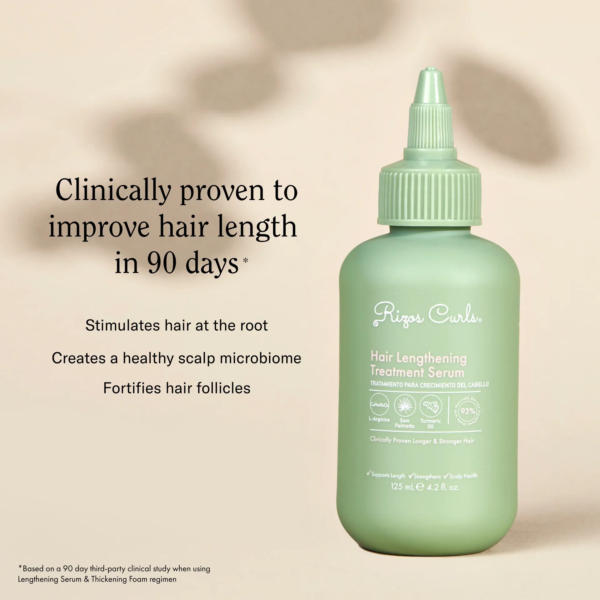 Rizos Curls Hair Lengthening Treatment Serum 125ml - Image 4