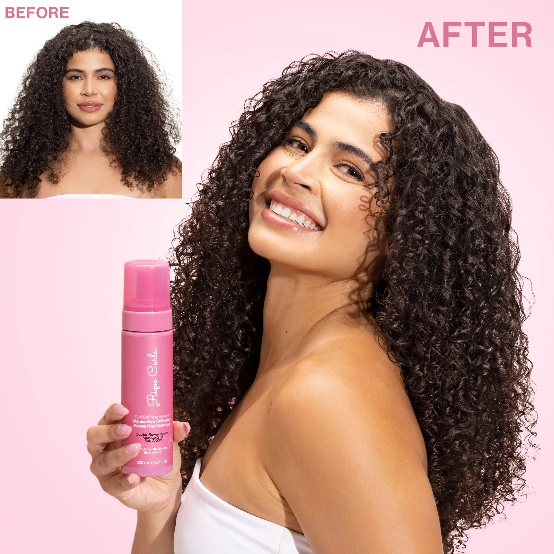 Rizos Curls New Curl Defining Mousse 200ml - Image 5