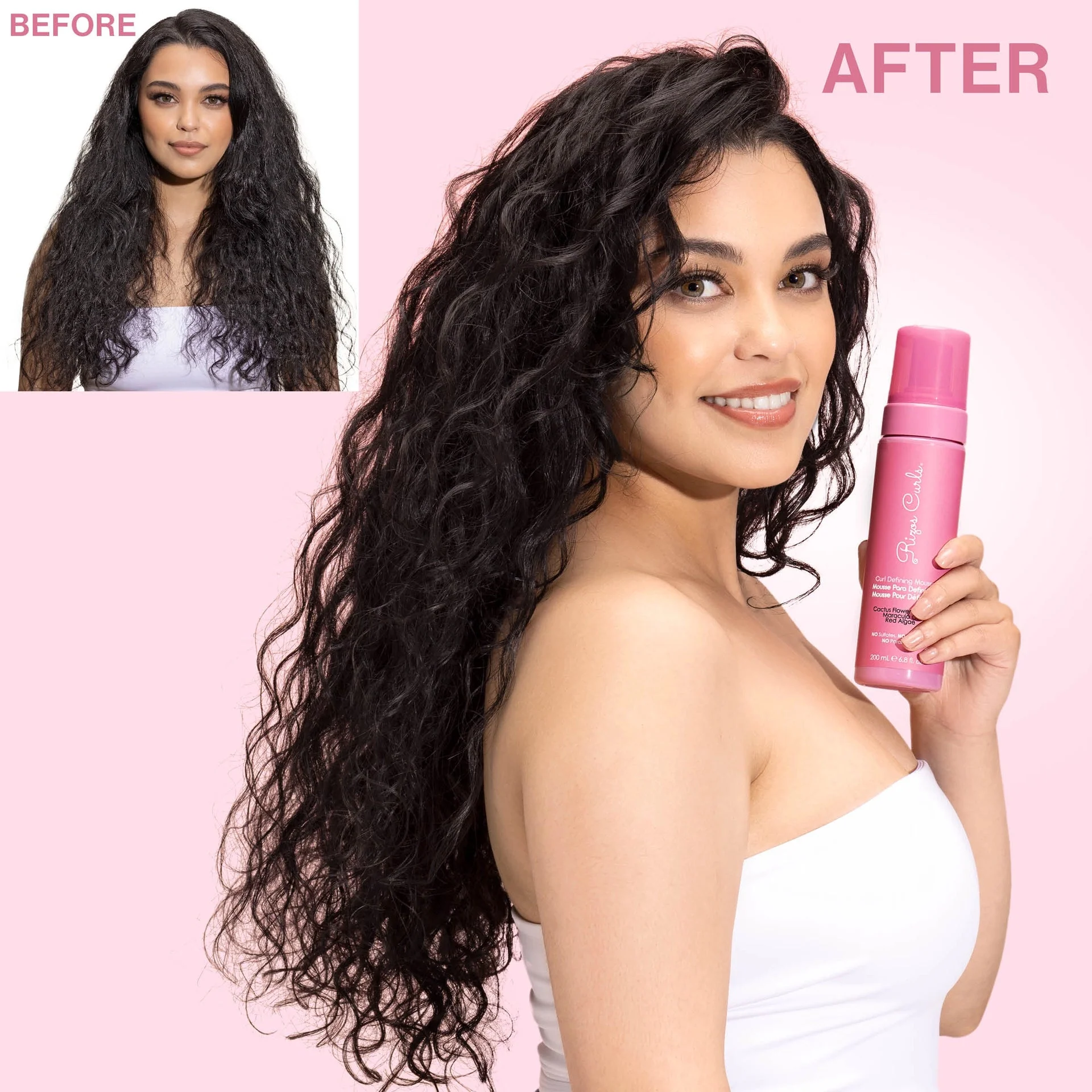 Rizos Curls New Curl Defining Mousse 200ml - Image 7