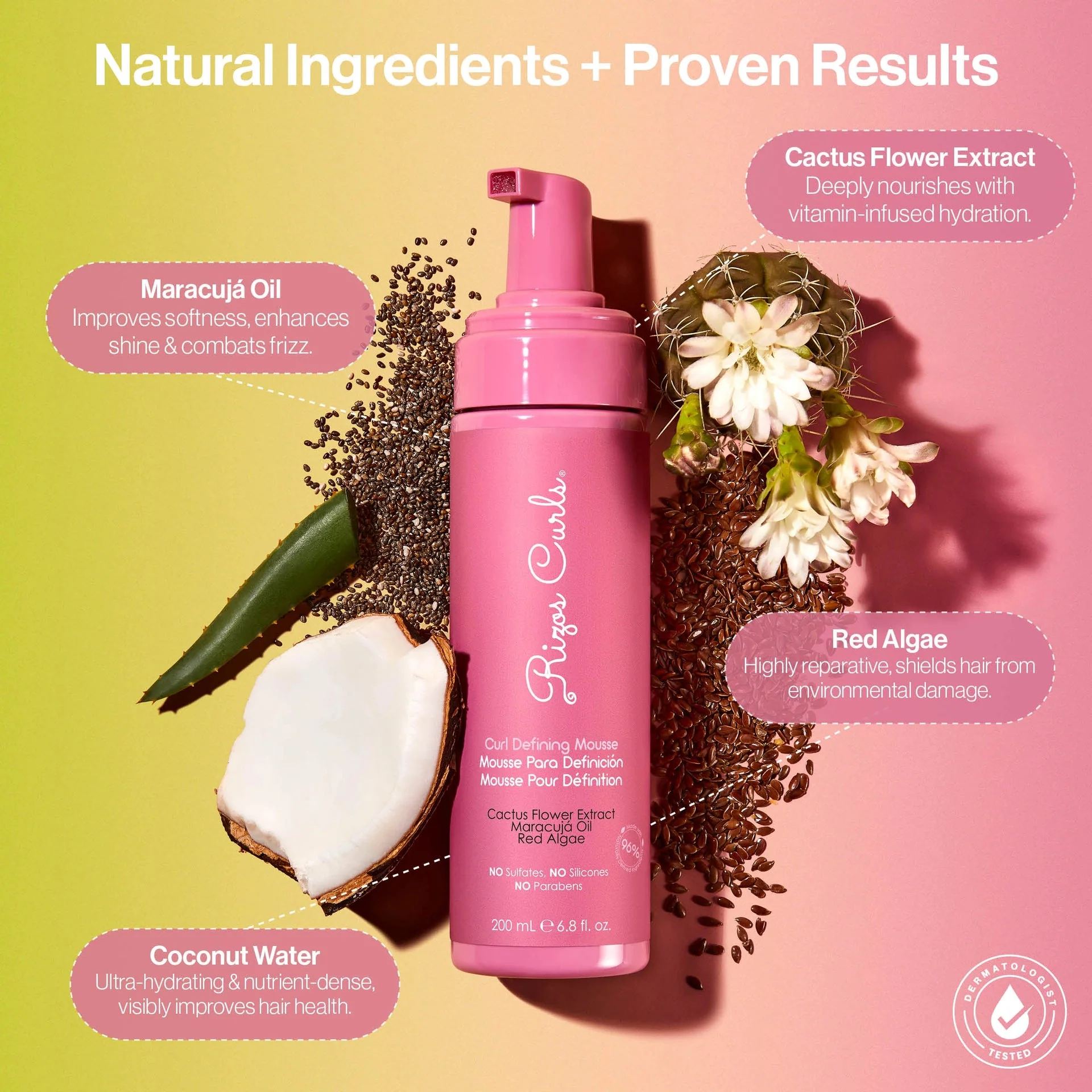 Rizos Curls New Curl Defining Mousse 200ml - Image 8