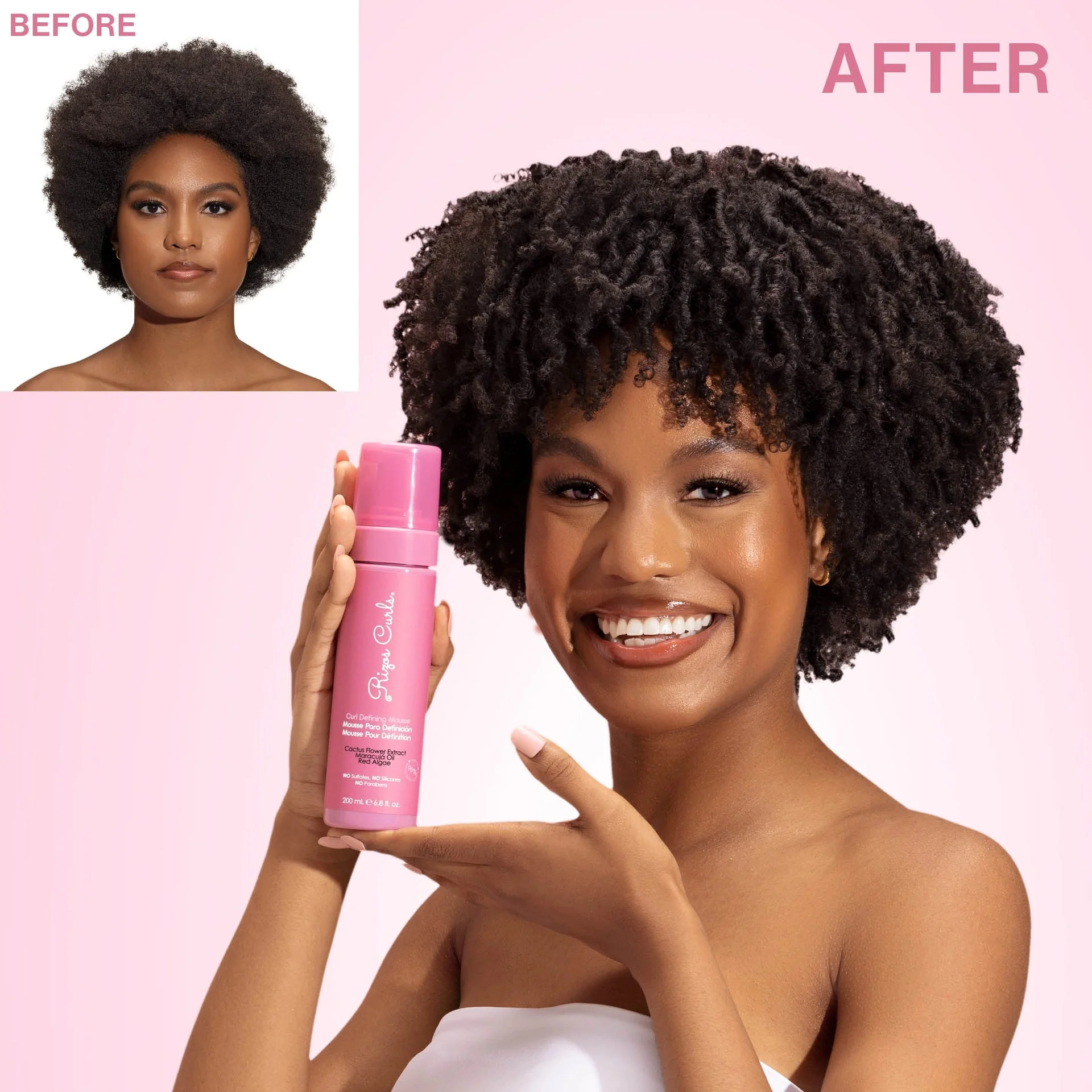 Rizos Curls New Curl Defining Mousse 200ml - Image 9