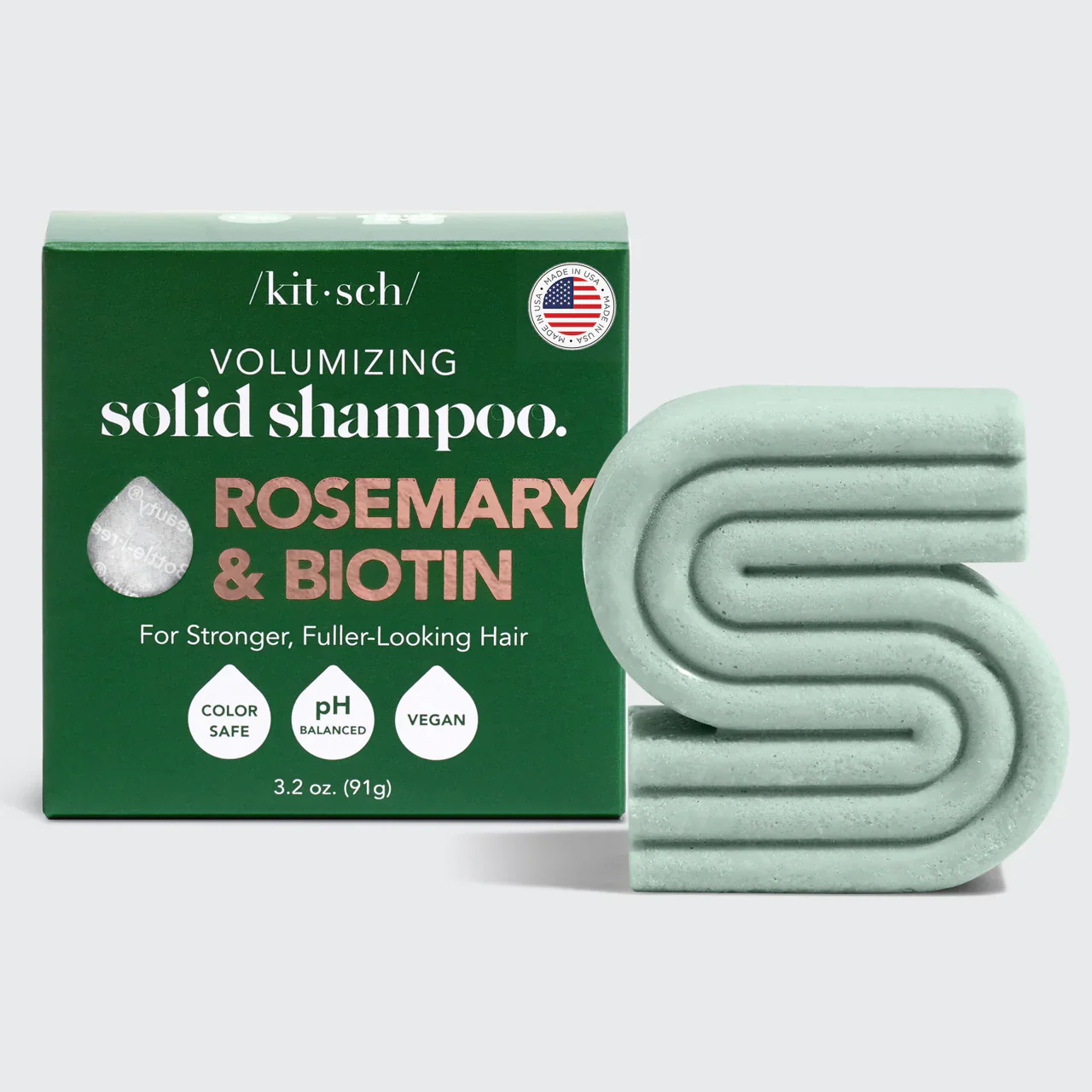 Kitsch Rosemary & Biotin Volumizing Shampoo Bar 91g