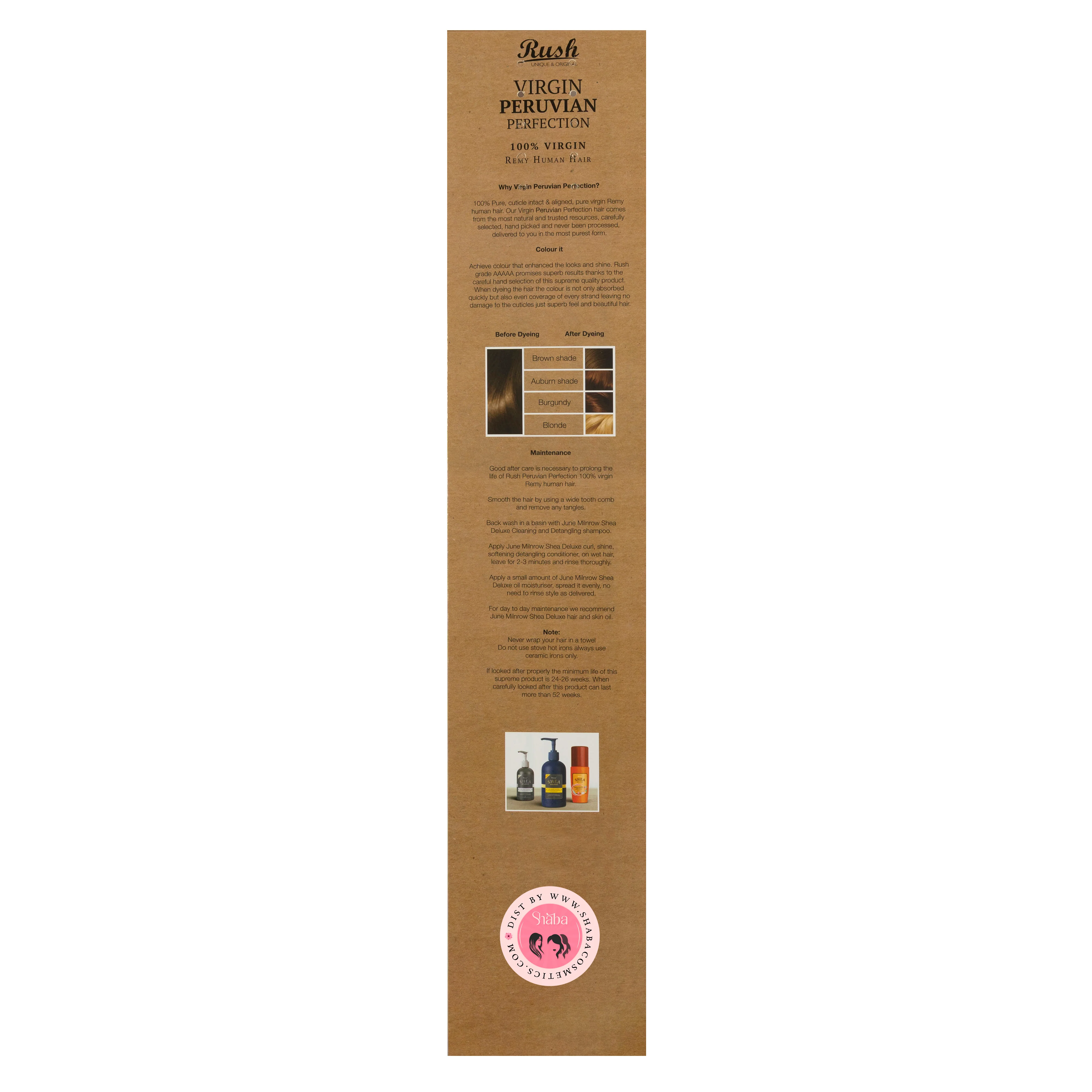 RUSH 100% REMY VIRGIN PERUVIAN WEAVE LOOSE DEEP - Image 3