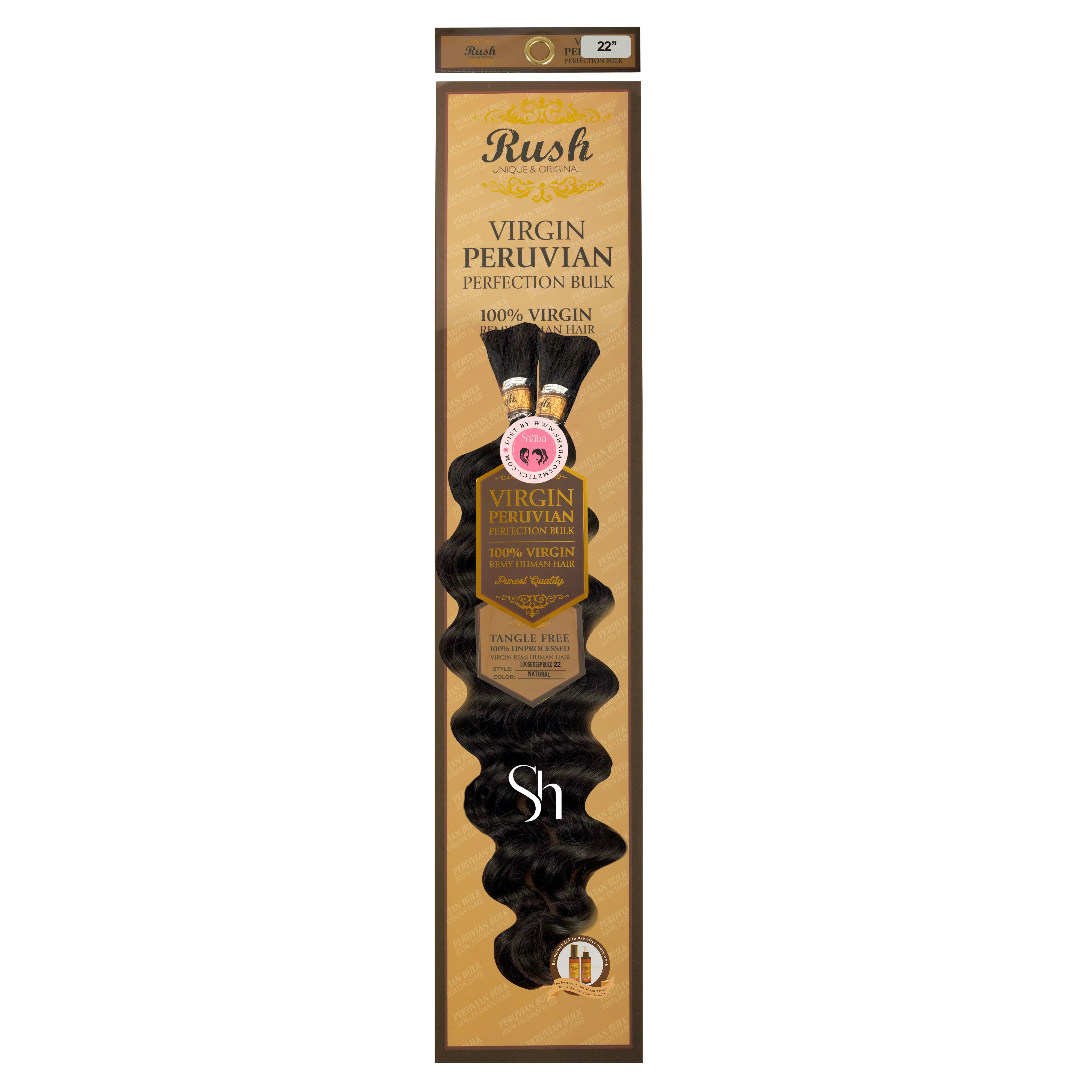 RUSH 100% REMY VIRGIN PERUVIAN LOOSE DEEP BULK - Image 5