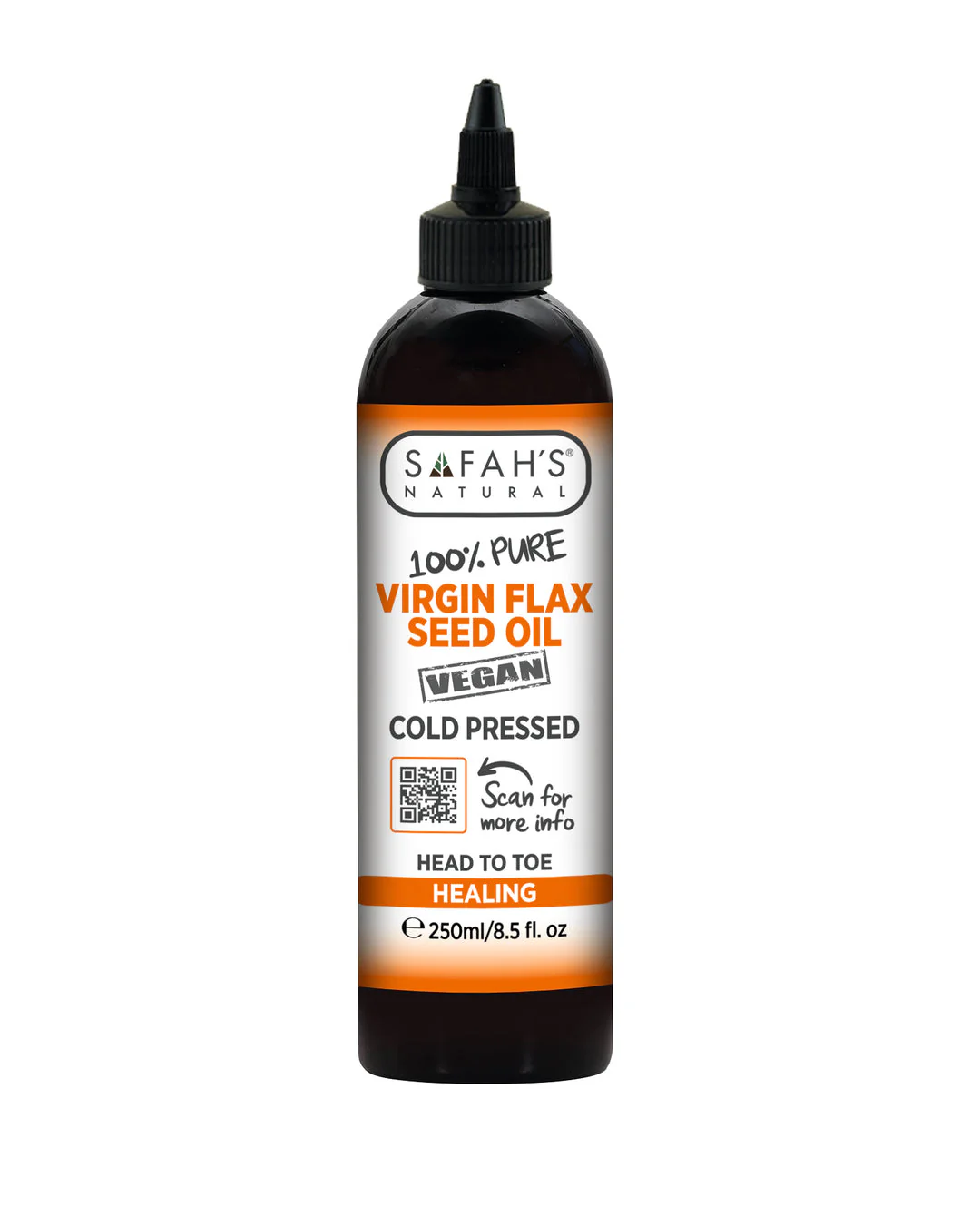 Safah's Cold Pressed 100% Pure Flax Seed Oil