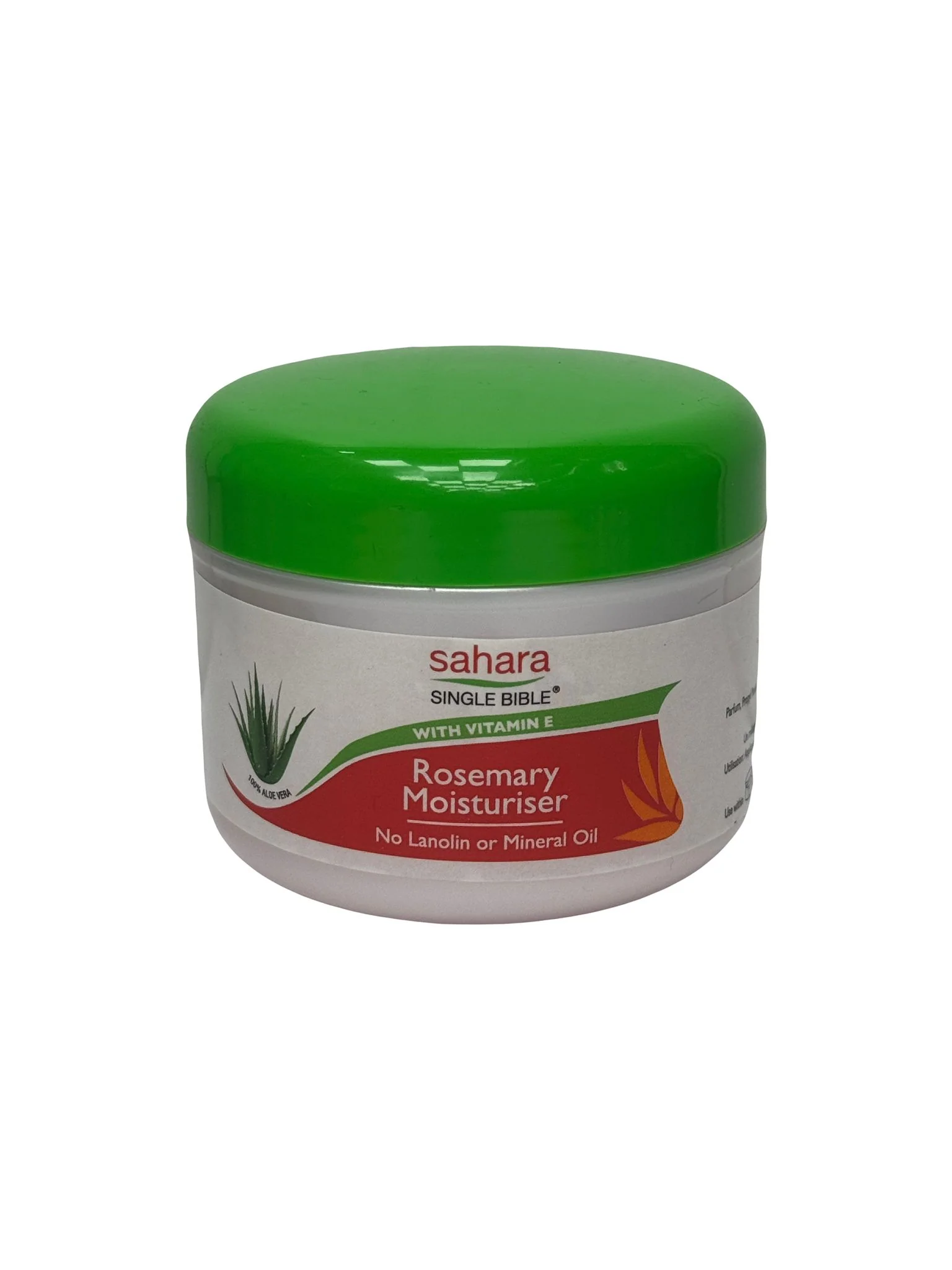Sahara Single Bible Rosemary Moisturiser Cream 200g
