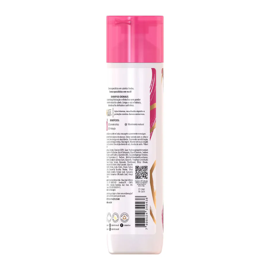 SALON LINE MEU LISO DEMAIS SHAMPOO 300 ML - Image 4