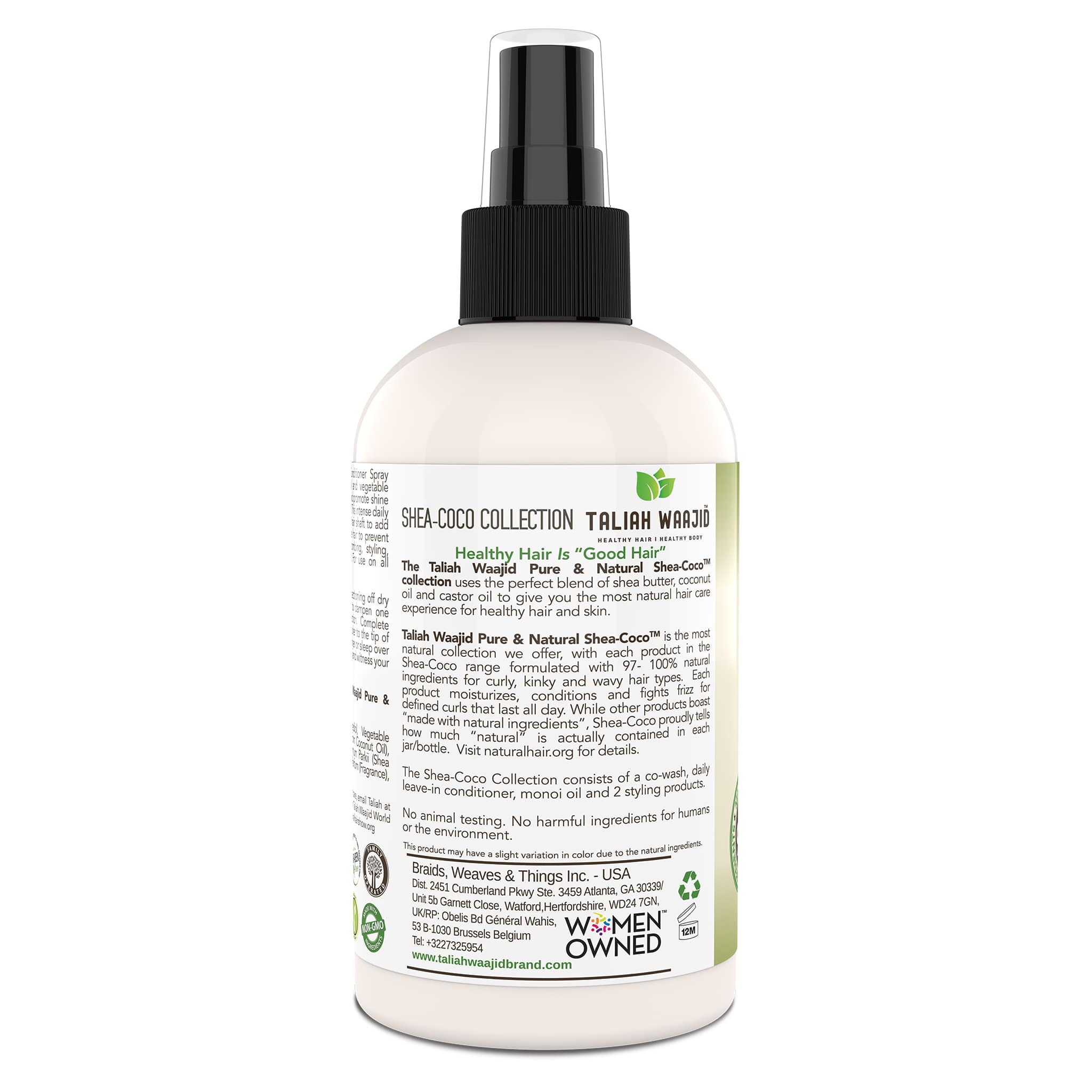 Taliah Waajid Shea-Coco Leave-In Conditioner 237ml - Image 2