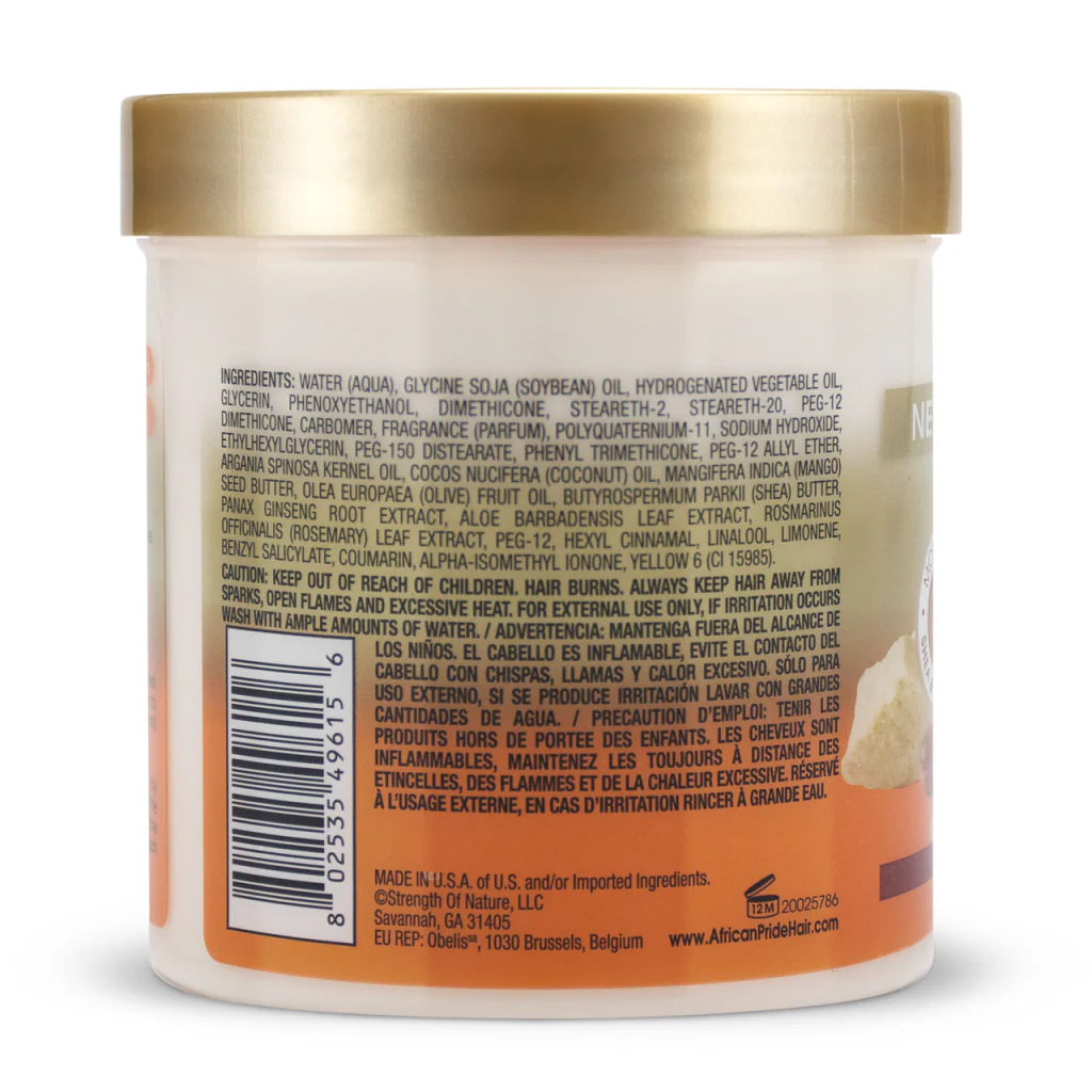 African Pride Shea Miracle Bouncy Curls Pudding 425g/15oz - Image 3
