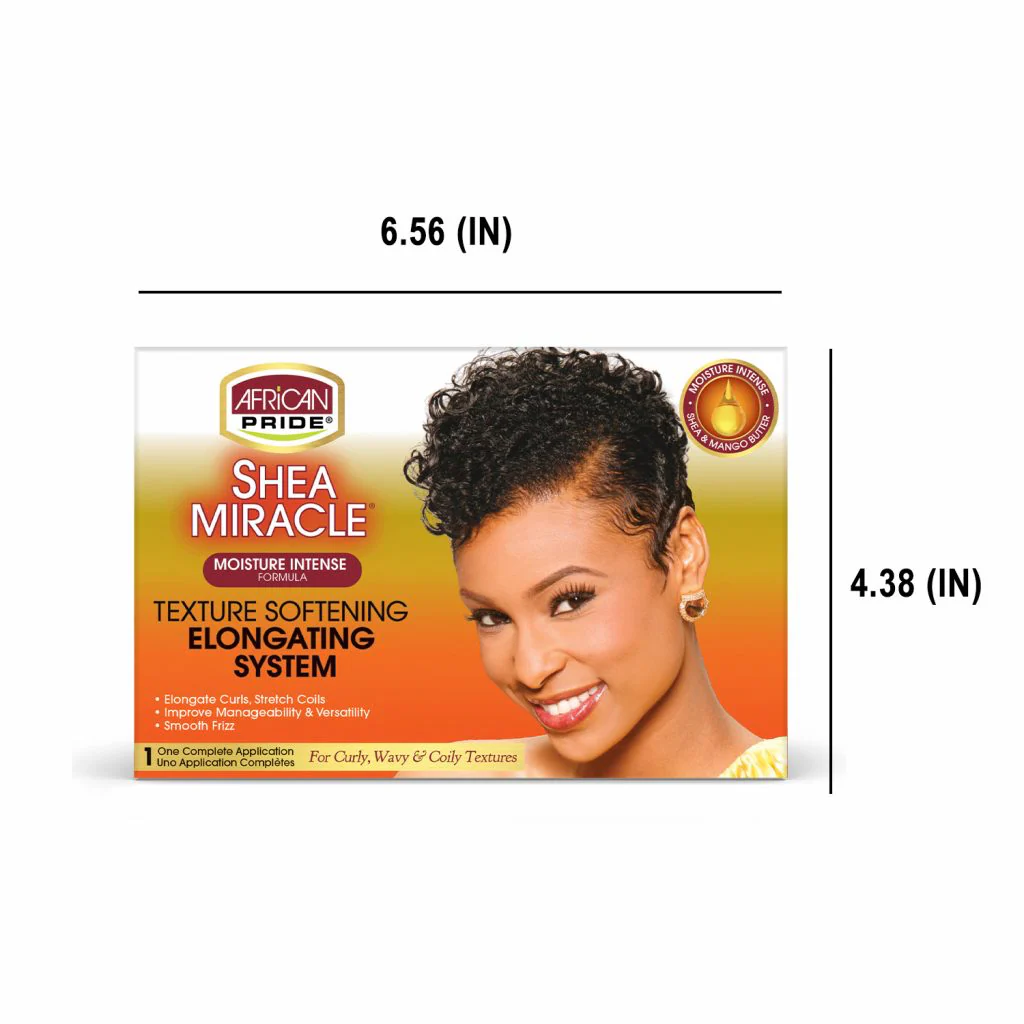 African Pride Shea Miracle Texture Softening System Kit 370g - Image 3