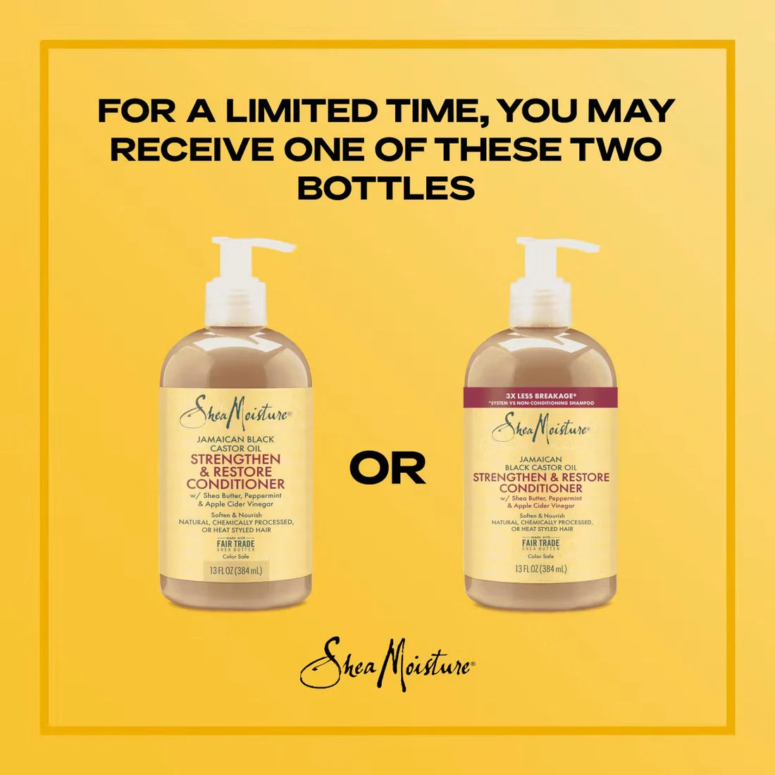 Shea Moisture Jamaican Black Castor Oil Rinse Out Conditioner - Image 4