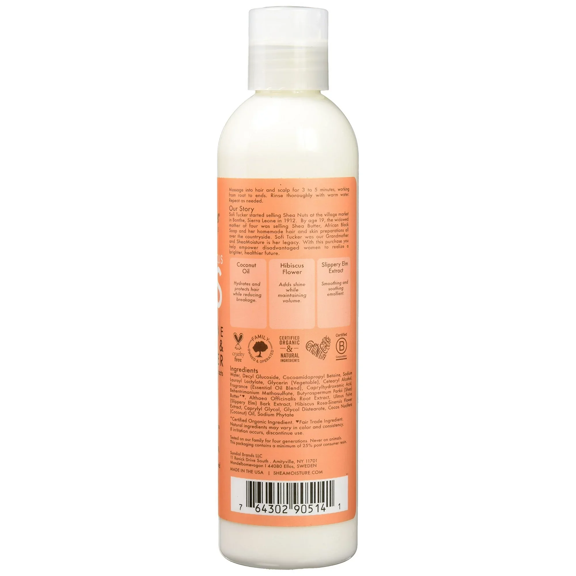 Shea Moisture Kids Curl & Shine 2-in-1 Shampoo & Conditioner 236ml - Image 2