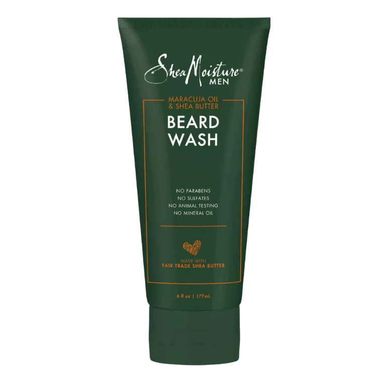 Shea Moisture Maracuja Oil & Shea Butter Beard Wash 177ml