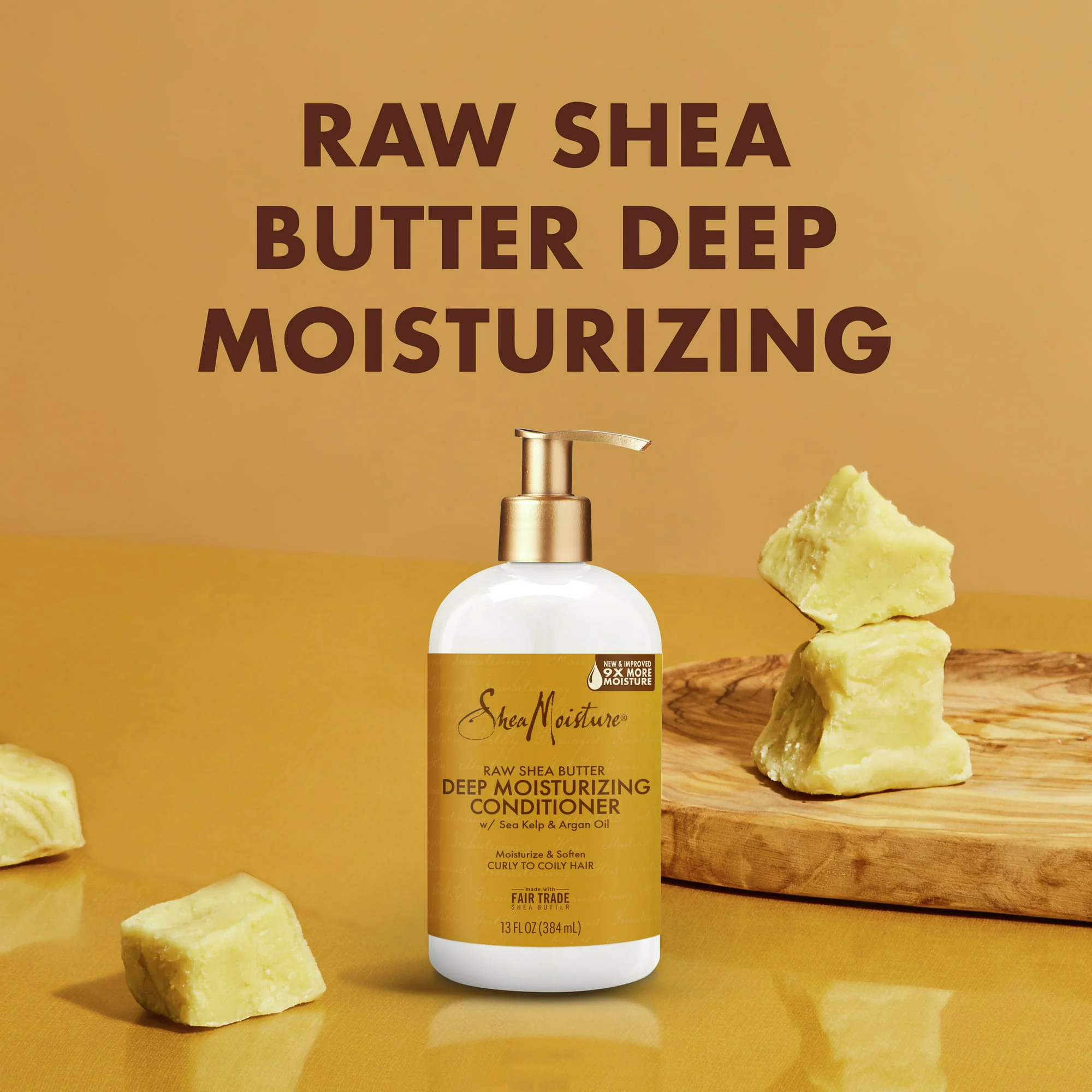 Shea Moisture Raw Shea Butter Restorative Conditioner 379ml - Image 5