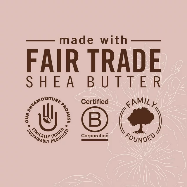 Shea Moisture Coconut & Hibiscus Curl & Shine Shampoo 384ml and Conditioner 384ml Set - Image 7