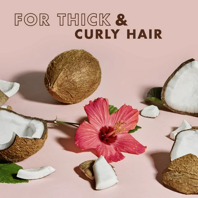Shea Moisture Coconut & Hibiscus Curl & Shine Shampoo 384ml and Conditioner 384ml Set - Image 8