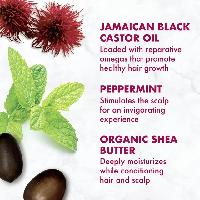 Shea Moisture Jamaican Black Castor Oil Set Strengthening Shampoo 384ml & Conditioner384ml - Image 7